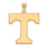 14k Gold LogoArt University of Tennessee Letter T Extra Large Pendant