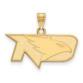 10k Gold LogoArt University of North Dakota Small Pendant