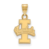 14k Gold LogoArt University of Idaho Vandals Small Pendant