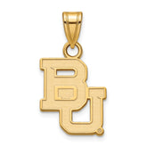 14k Gold LogoArt Baylor University Bears Small Pendant