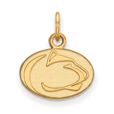 10k Gold LogoArt Penn State University Lion Extra Small Pendant