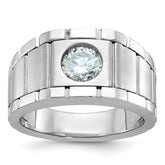 GTS WG DIAMOND SOLITAIRE BAND Mounting
