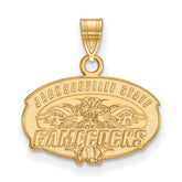 10k Gold LogoArt Jacksonville State University Small Pendant