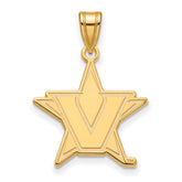 14ky LogoArt Vanderbilt University Large Pendant