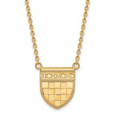 14ky Gold University of Richmond Large Split Chain Necklace