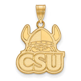 14k Gold LogoArt Cleveland State University Large Pendant