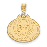 10k Gold LogoArt St. Cloud State University Husky Large Pendant