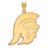 10k Gold University of Southern California Trojan Extra Large Pendant