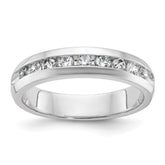 14k White Gold IBGoodman Men's Diamond Complete Ring