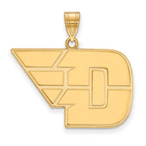 14k Gold LogoArt University of Dayton Large Pendant