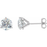 14K White Gold 1/4 CTW Natural Diamond Stud Earrings