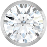 14K White Gold 1 CT Lab-Grown Diamond Slide Pendant