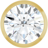 14K Yellow Gold 1 CT Lab-Grown Diamond Slide Pendant