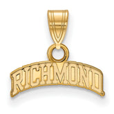14ky Gold University of Richmond Small Script Pendant