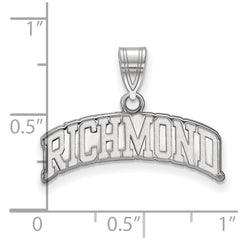 10kw Gold University of Richmond Large Script Pendant