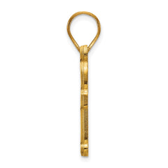 10k Gold LogoArt Baylor University Bears Medium Pendant