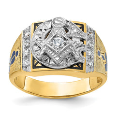 Men's Masonic Blue Lodge Ring Mounting