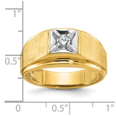 10k Two-Tone Fancy Ring Mounting