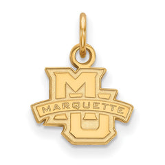 14k Gold LogoArt Marquette University Extra Small Pendant