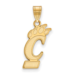 10k Gold LogoArt University of Cincinnati Large Pendant