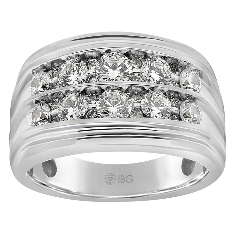 10k White Gold Fancy Ring *CUSTOMER DIAMONDS*