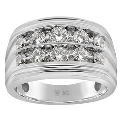 10k White Gold Fancy Ring *CUSTOMER DIAMONDS*