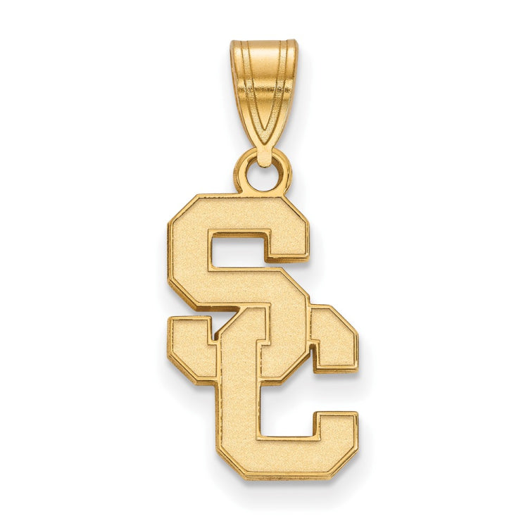 14k Gold University of Southern California S-C Medium Pendant