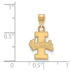 14k Gold LogoArt University of Idaho Vandals Small Pendant