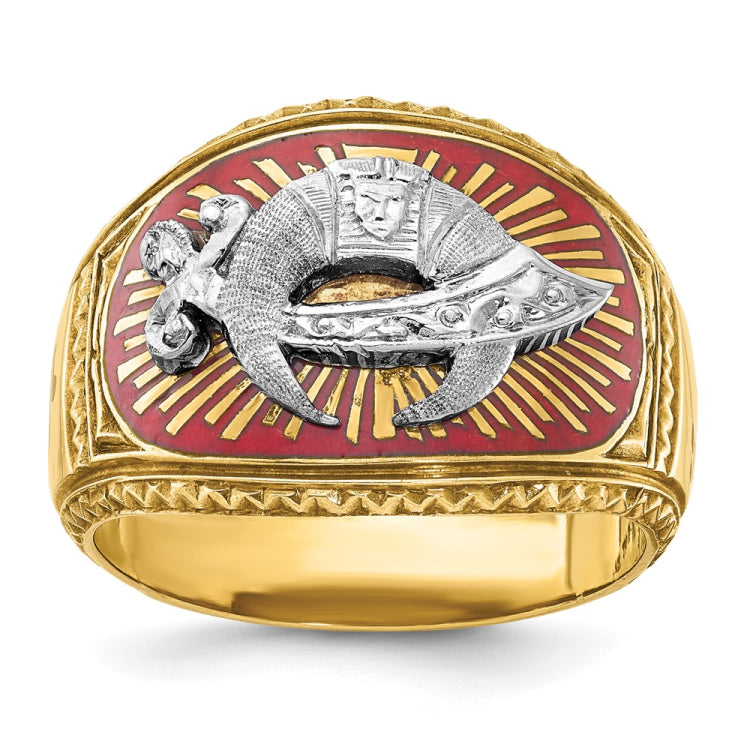 Men's Shriner Ring Mounting