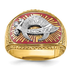 Men's Shriner Ring Mounting
