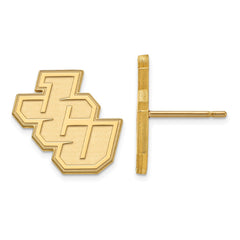 14k Gold LogoArt John Carroll University Small Post Earrings