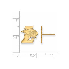 14k Gold LogoArt Lehigh University Small Post Earrings