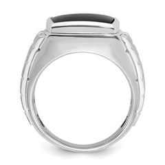 GTS ALL White ONYX RING