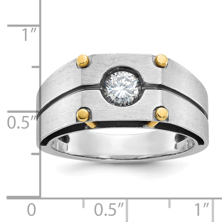 Men's TT 1/2ct Diamond Solitaire Ring Mounting