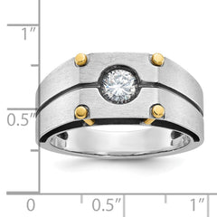 Men's TT 1/2ct Diamond Solitaire Ring Mounting