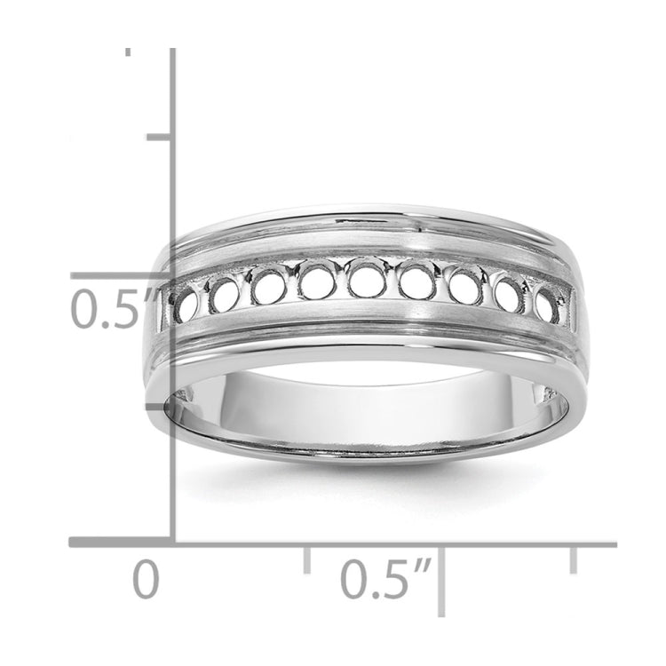 GENTS DIAMOND BAND Mounting