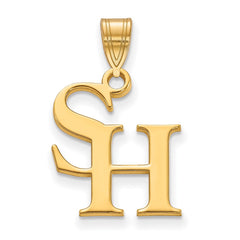14k Gold LogoArt Sam Houston State University Medium Pendant