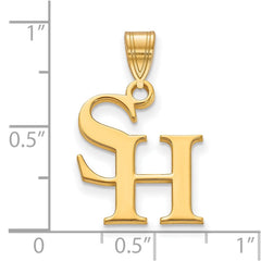 14k Gold LogoArt Sam Houston State University Medium Pendant