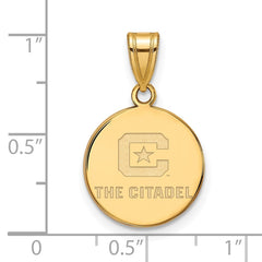 14ky LogoArt The Citadel Medium Pendant