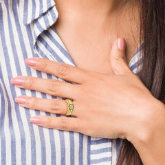 Men's Nugget Cluster Ring Mounting