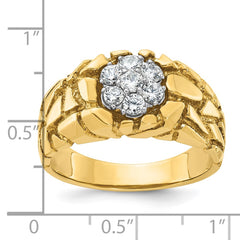 Men's Nugget Cluster Ring Mounting