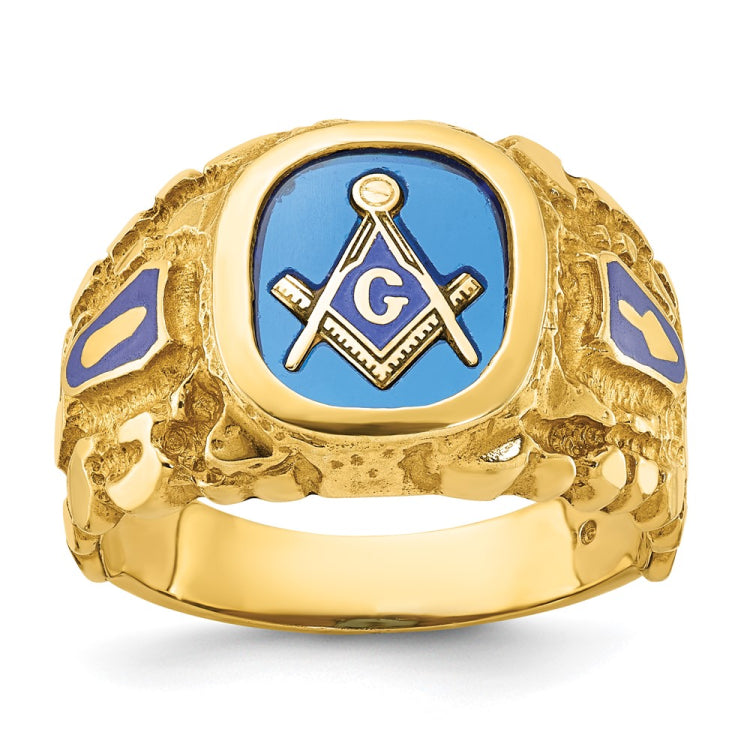 GTS BLUE STN MASONIC NUGGET Mounting