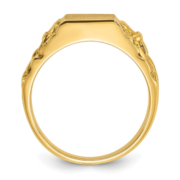 GTS SIGNET RING 13X8.6 Mounting
