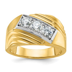 GENTS 1CTTW DIAMOND RING Mounting