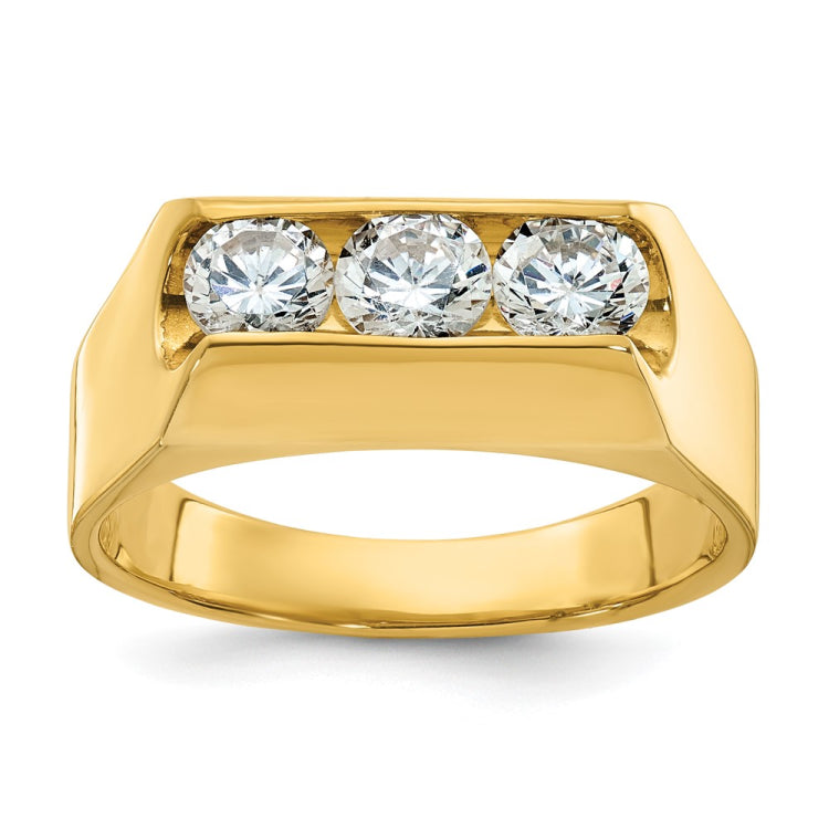 GENTS 1CTTW DIAMOND RING Mounting
