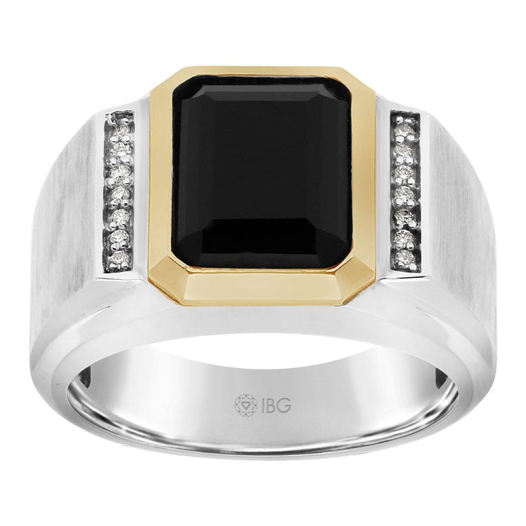 SS & 10KY Men's Ring Mounting