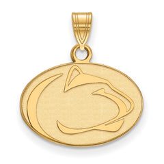 14k Gold LogoArt Penn State University Lion Small Pendant