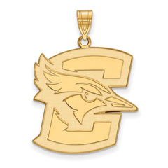14k Gold LogoArt Creighton University Bluejay Extra Large Pendant