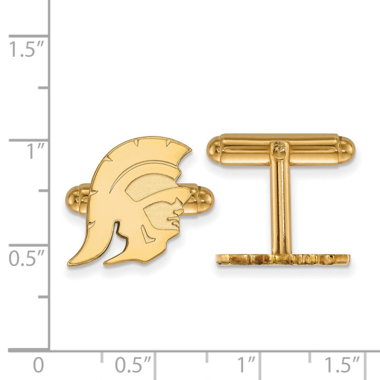 14k Gold University of Southern California Trojan Cuff Links