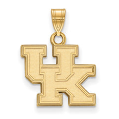 10k Gold LogoArt University of Kentucky U-K Small Pendant